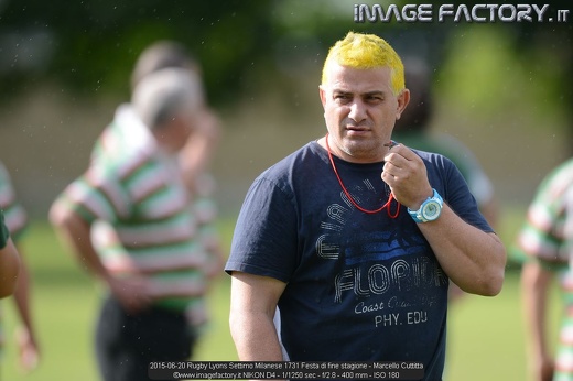 2015-06-20 Rugby Lyons Settimo Milanese 1731 Festa di fine stagione - Marcello Cuttitta